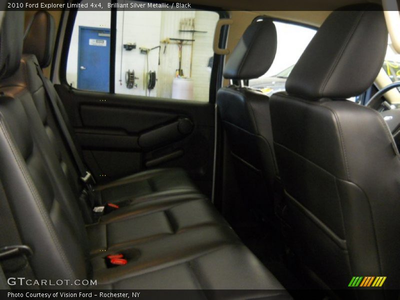 Brilliant Silver Metallic / Black 2010 Ford Explorer Limited 4x4