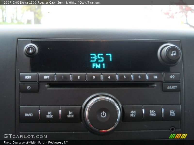 Audio System of 2007 Sierra 1500 Regular Cab