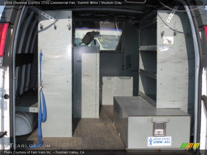 Summit White / Medium Gray 1999 Chevrolet Express 2500 Commercial Van