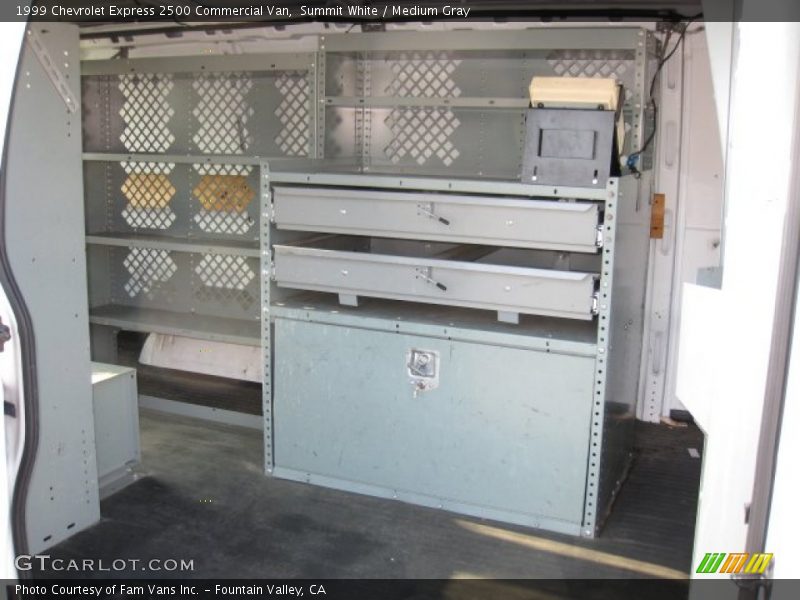 Summit White / Medium Gray 1999 Chevrolet Express 2500 Commercial Van