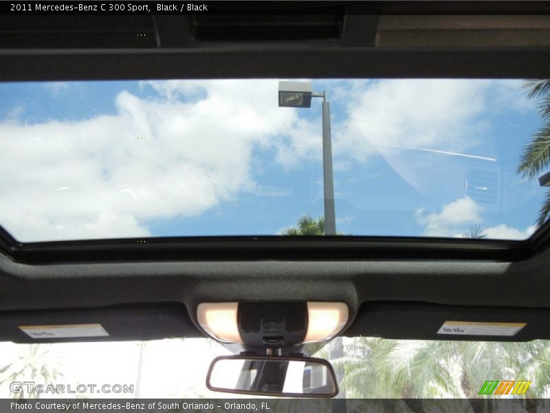 Black / Black 2011 Mercedes-Benz C 300 Sport