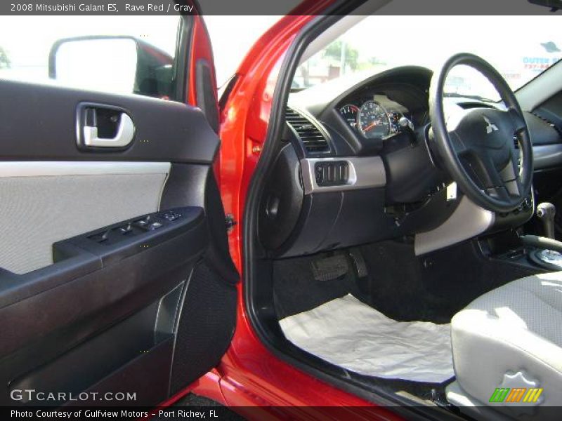 Rave Red / Gray 2008 Mitsubishi Galant ES