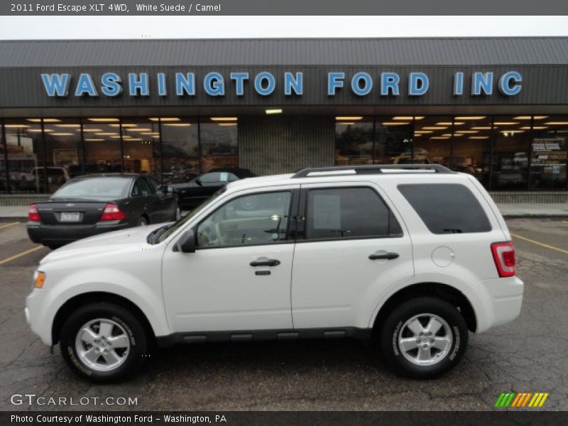 White Suede / Camel 2011 Ford Escape XLT 4WD