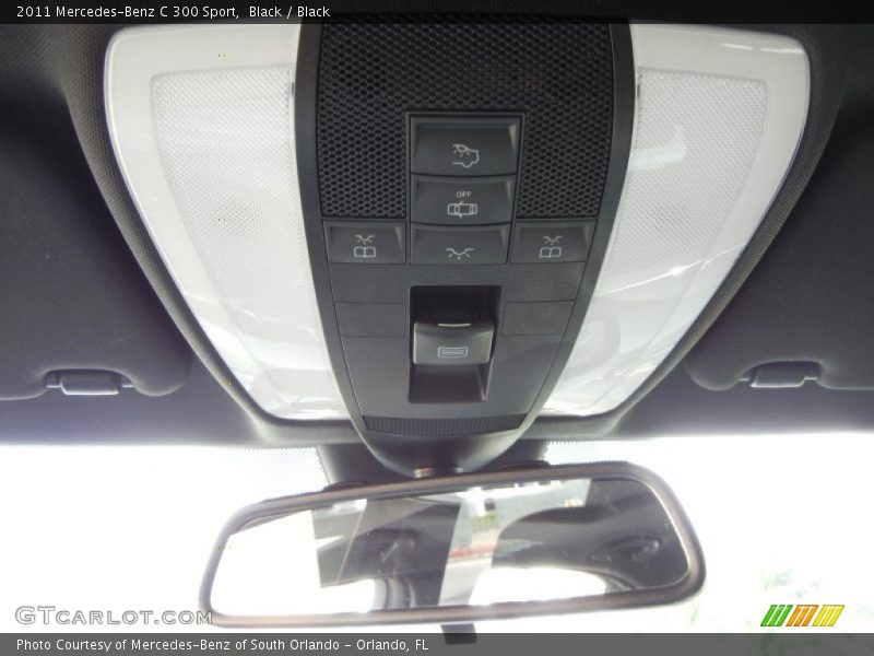 Black / Black 2011 Mercedes-Benz C 300 Sport