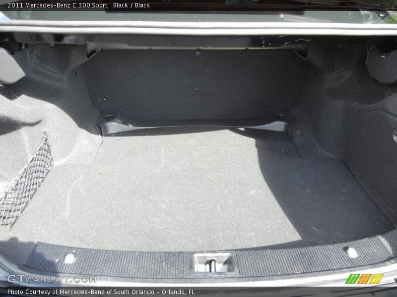 Black / Black 2011 Mercedes-Benz C 300 Sport
