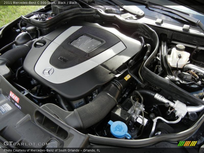 Black / Black 2011 Mercedes-Benz C 300 Sport