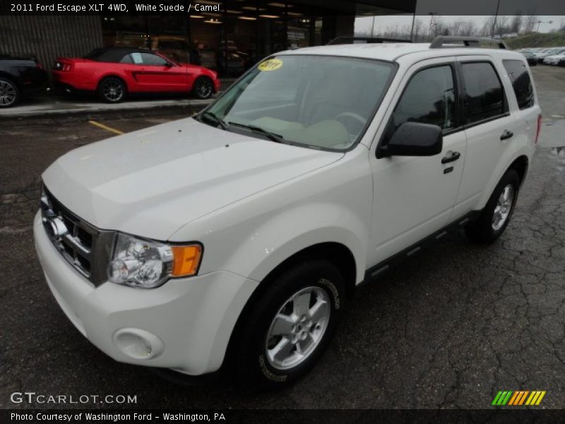 White Suede / Camel 2011 Ford Escape XLT 4WD