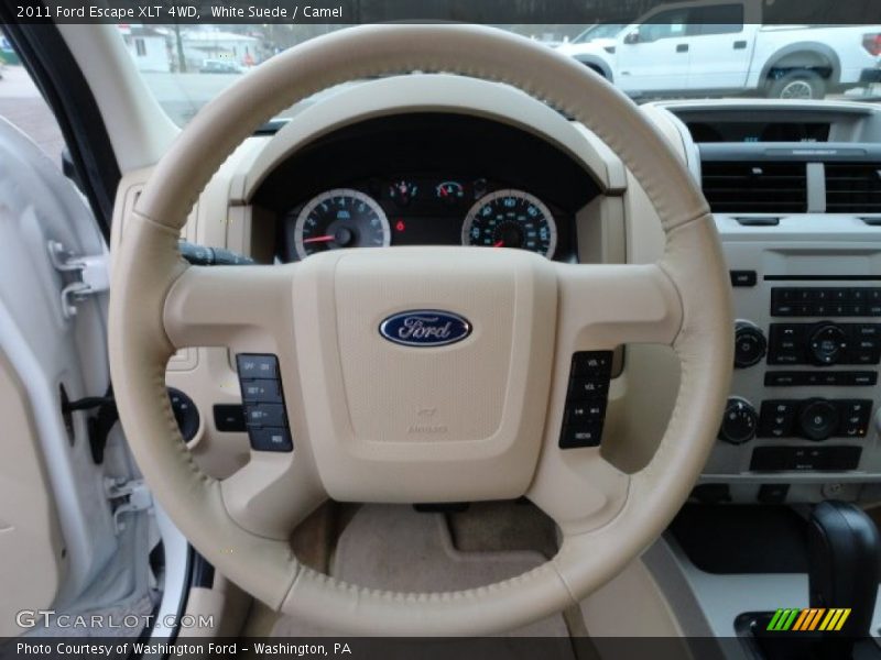 White Suede / Camel 2011 Ford Escape XLT 4WD