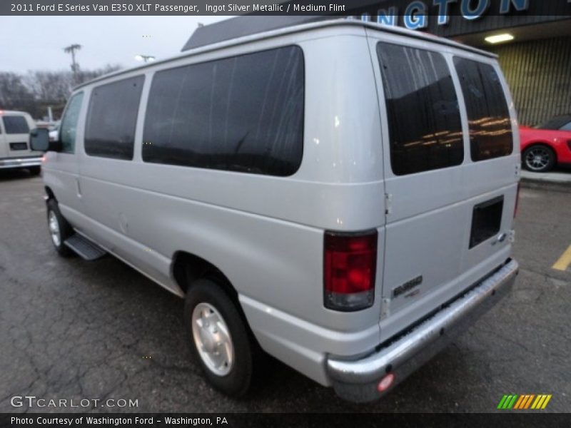 Ingot Silver Metallic / Medium Flint 2011 Ford E Series Van E350 XLT Passenger