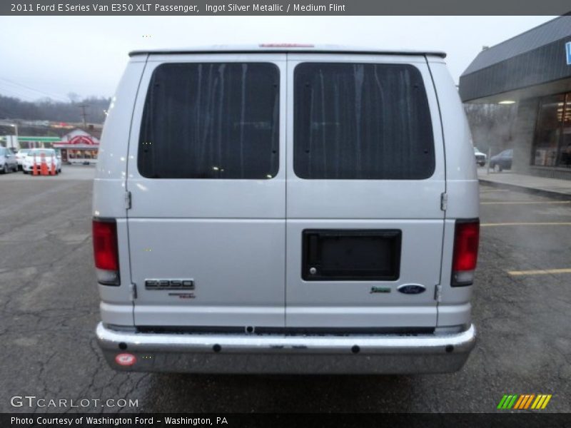 Ingot Silver Metallic / Medium Flint 2011 Ford E Series Van E350 XLT Passenger