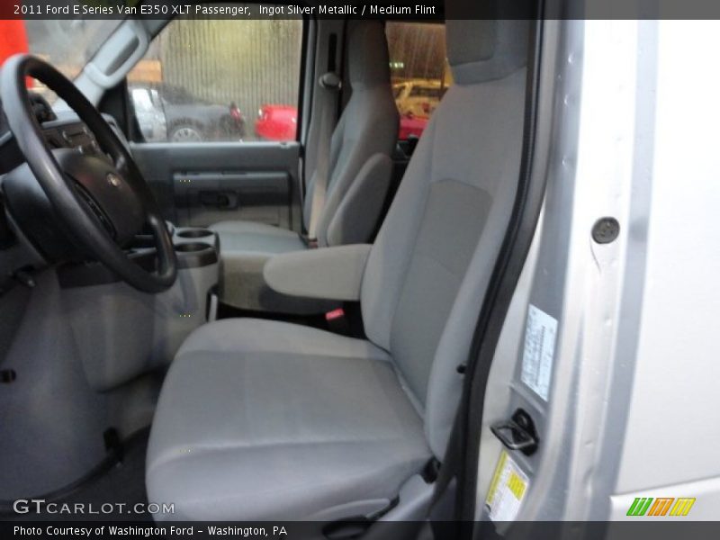  2011 E Series Van E350 XLT Passenger Medium Flint Interior