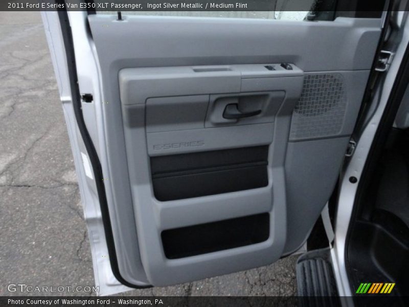 Ingot Silver Metallic / Medium Flint 2011 Ford E Series Van E350 XLT Passenger
