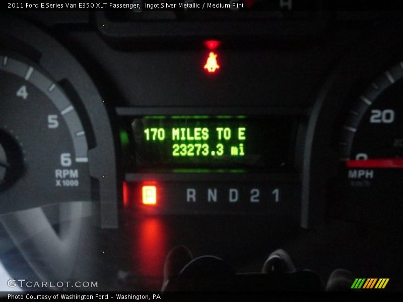 Ingot Silver Metallic / Medium Flint 2011 Ford E Series Van E350 XLT Passenger