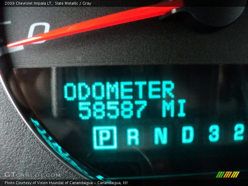 Slate Metallic / Gray 2009 Chevrolet Impala LT