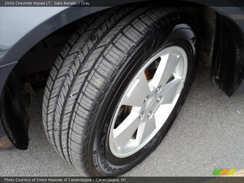 Slate Metallic / Gray 2009 Chevrolet Impala LT