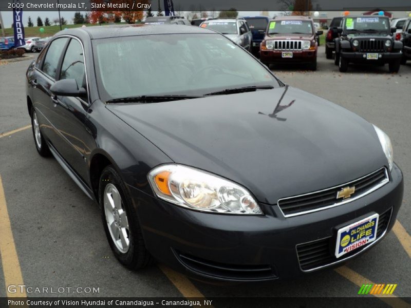 Slate Metallic / Gray 2009 Chevrolet Impala LT