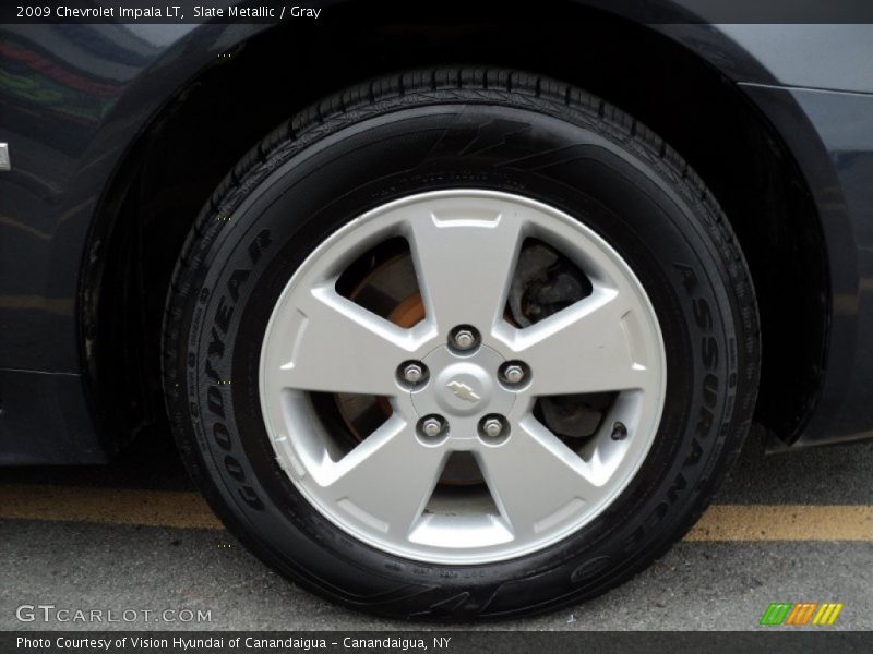 Slate Metallic / Gray 2009 Chevrolet Impala LT
