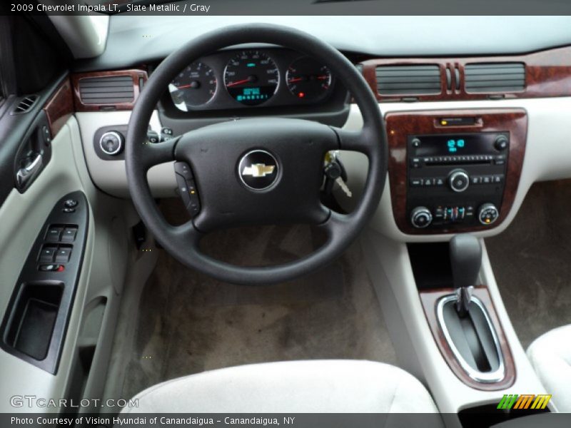 Slate Metallic / Gray 2009 Chevrolet Impala LT