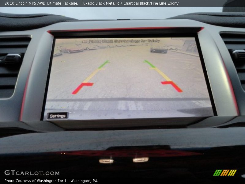 Tuxedo Black Metallic / Charcoal Black/Fine Line Ebony 2010 Lincoln MKS AWD Ultimate Package