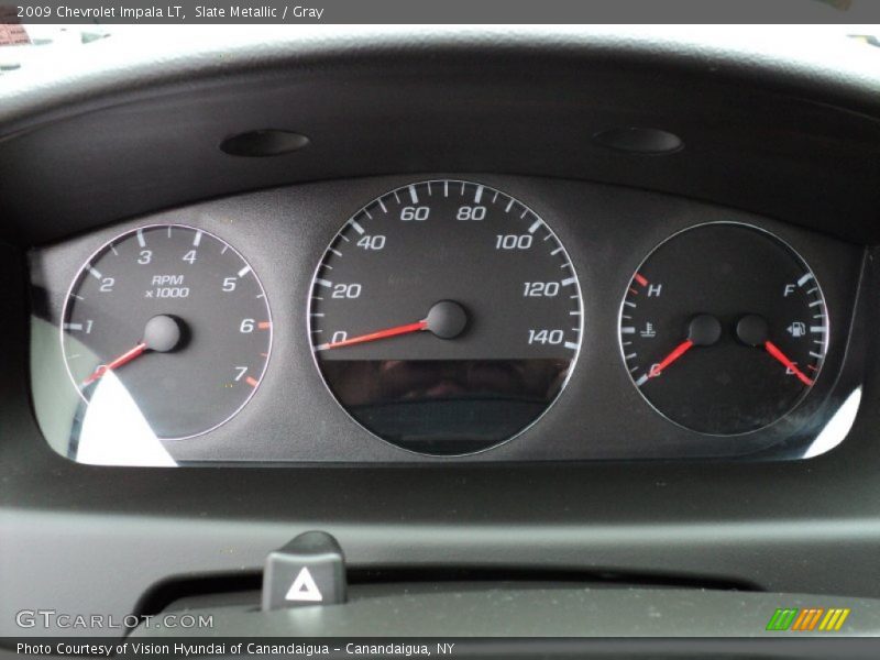 Slate Metallic / Gray 2009 Chevrolet Impala LT