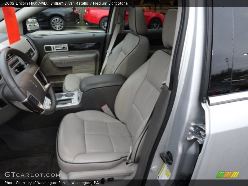 Brilliant Silver Metallic / Medium Light Stone 2009 Lincoln MKX AWD