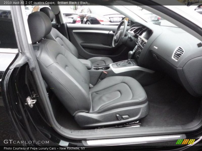  2010 A5 2.0T quattro Coupe Black Interior