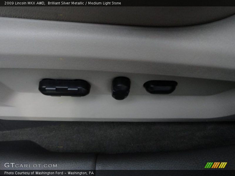 Brilliant Silver Metallic / Medium Light Stone 2009 Lincoln MKX AWD