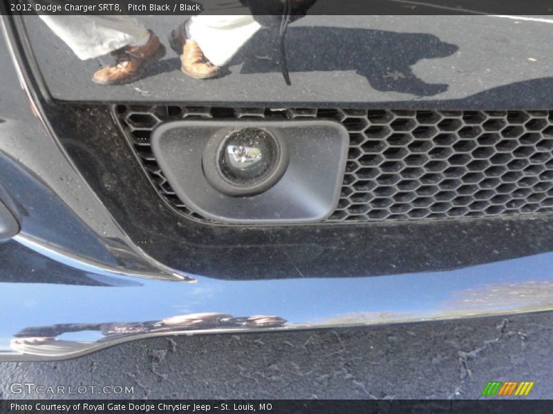 Pitch Black / Black 2012 Dodge Charger SRT8