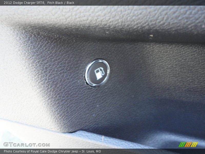 Pitch Black / Black 2012 Dodge Charger SRT8