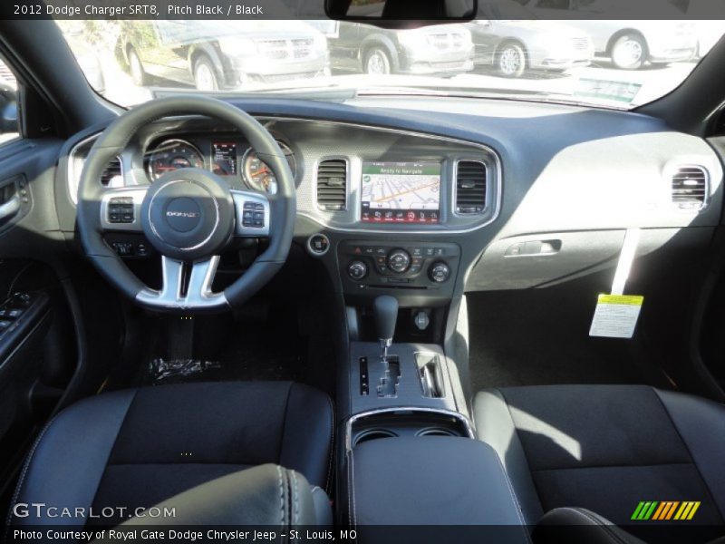 Dashboard of 2012 Charger SRT8