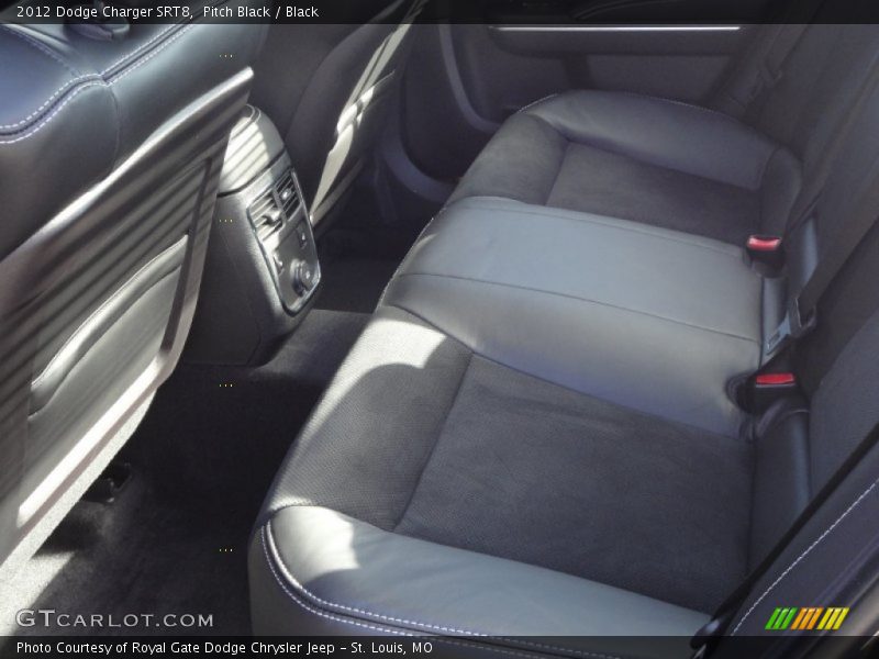 Pitch Black / Black 2012 Dodge Charger SRT8