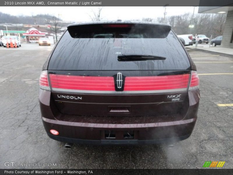 Cinnamon Metallic / Light Camel 2010 Lincoln MKX AWD