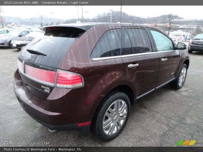 Cinnamon Metallic / Light Camel 2010 Lincoln MKX AWD