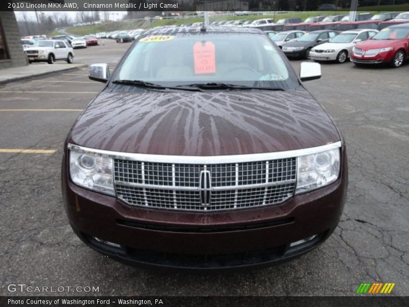 Cinnamon Metallic / Light Camel 2010 Lincoln MKX AWD