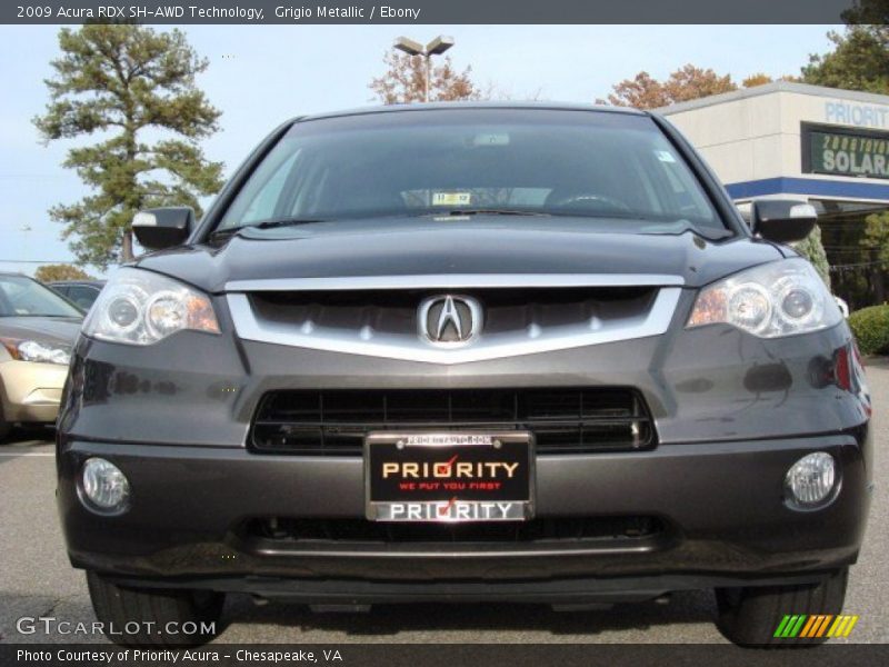 Grigio Metallic / Ebony 2009 Acura RDX SH-AWD Technology