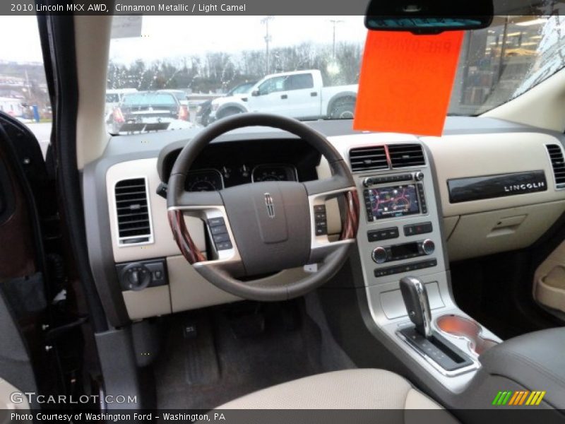 Dashboard of 2010 MKX AWD
