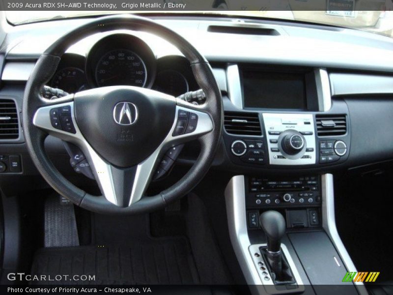 Grigio Metallic / Ebony 2009 Acura RDX SH-AWD Technology