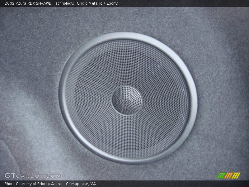 Grigio Metallic / Ebony 2009 Acura RDX SH-AWD Technology