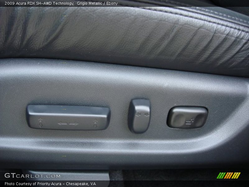 Grigio Metallic / Ebony 2009 Acura RDX SH-AWD Technology