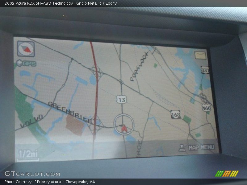 Grigio Metallic / Ebony 2009 Acura RDX SH-AWD Technology
