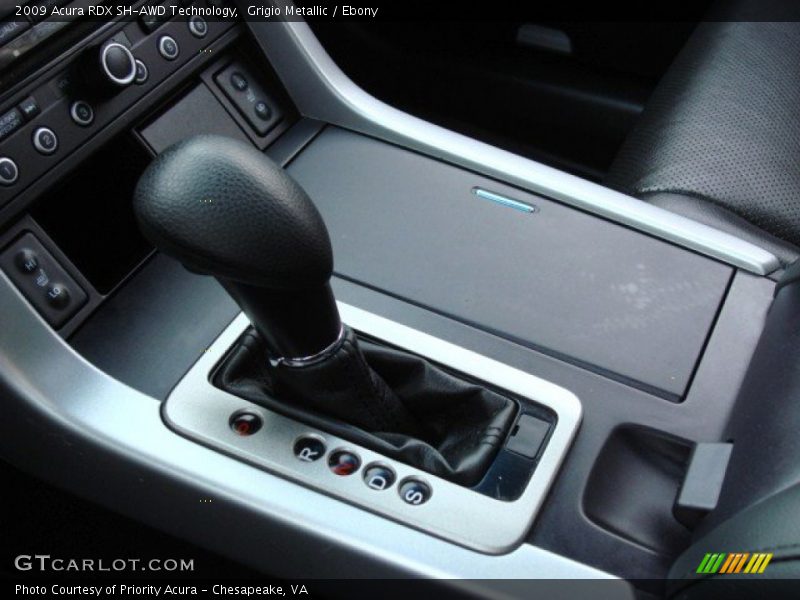 Grigio Metallic / Ebony 2009 Acura RDX SH-AWD Technology