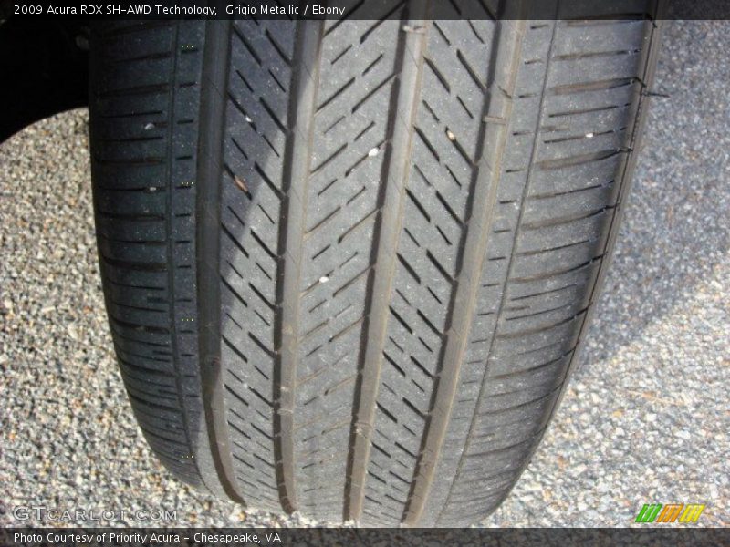 Grigio Metallic / Ebony 2009 Acura RDX SH-AWD Technology