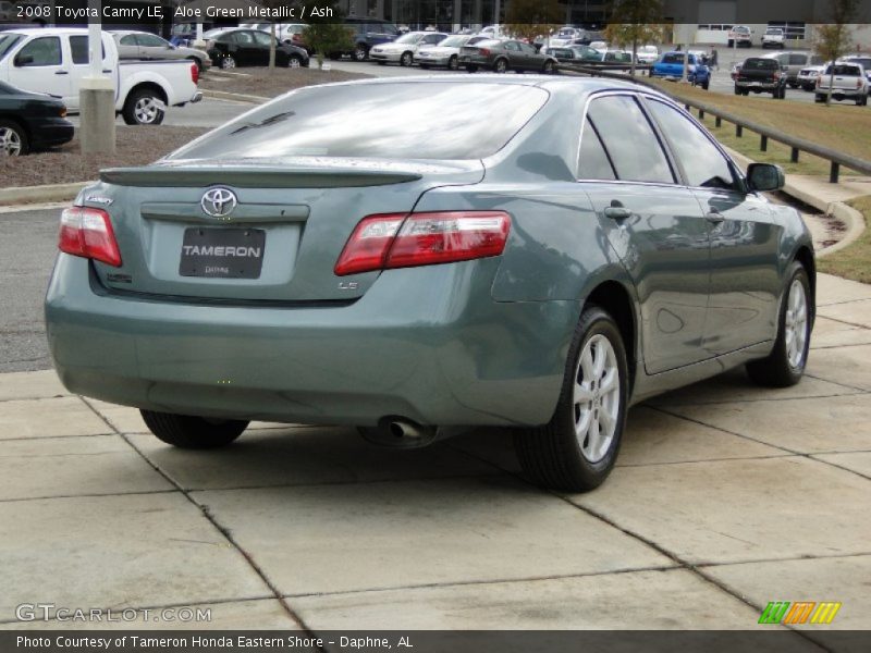 Aloe Green Metallic / Ash 2008 Toyota Camry LE