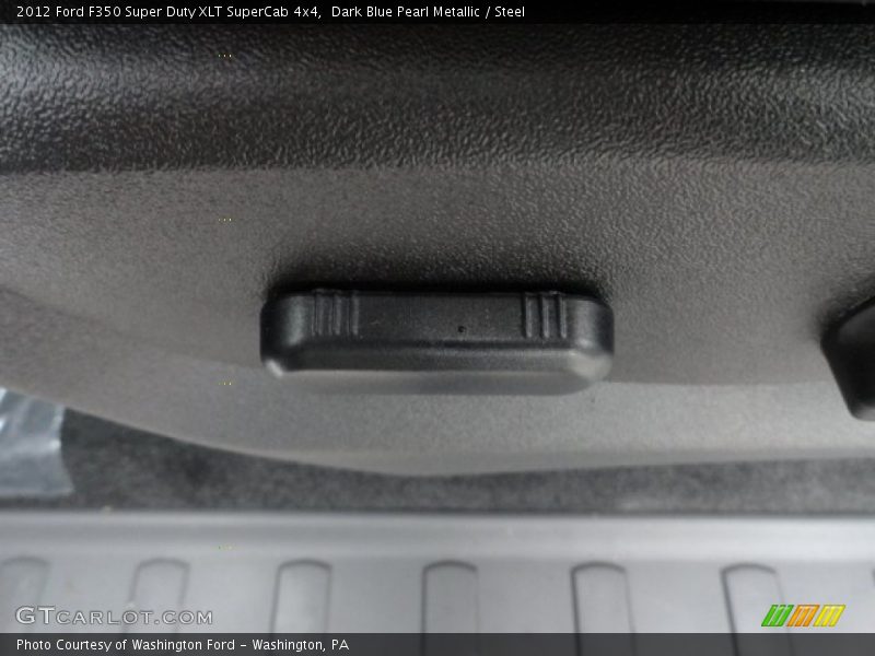 Dark Blue Pearl Metallic / Steel 2012 Ford F350 Super Duty XLT SuperCab 4x4