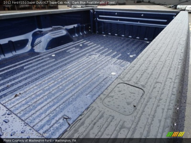 Dark Blue Pearl Metallic / Steel 2012 Ford F350 Super Duty XLT SuperCab 4x4