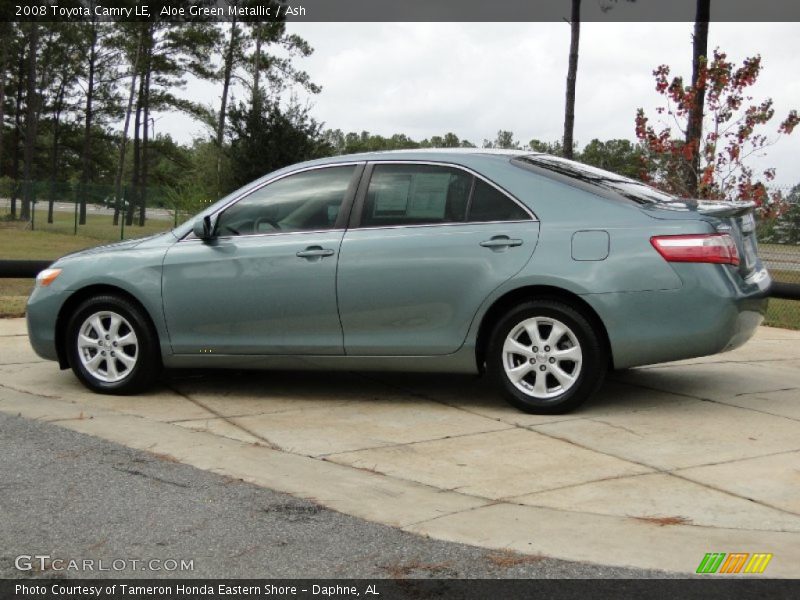 Aloe Green Metallic / Ash 2008 Toyota Camry LE