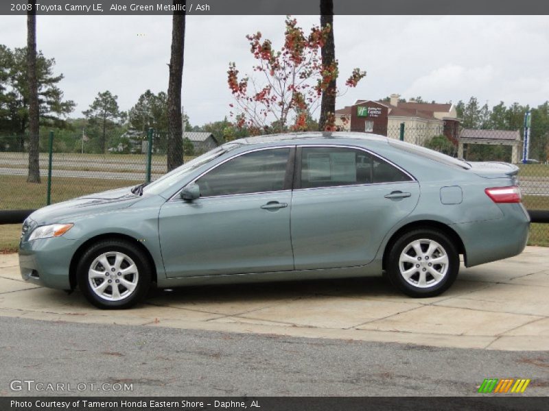 Aloe Green Metallic / Ash 2008 Toyota Camry LE
