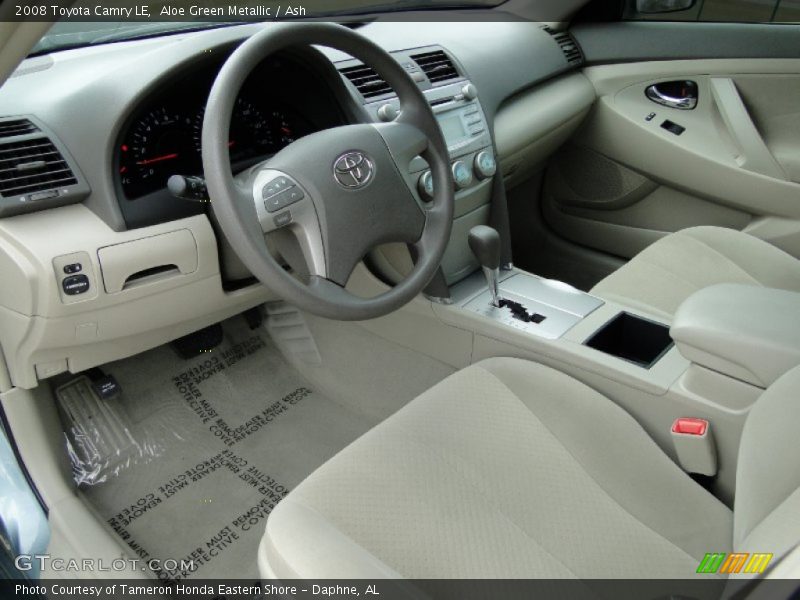 Aloe Green Metallic / Ash 2008 Toyota Camry LE