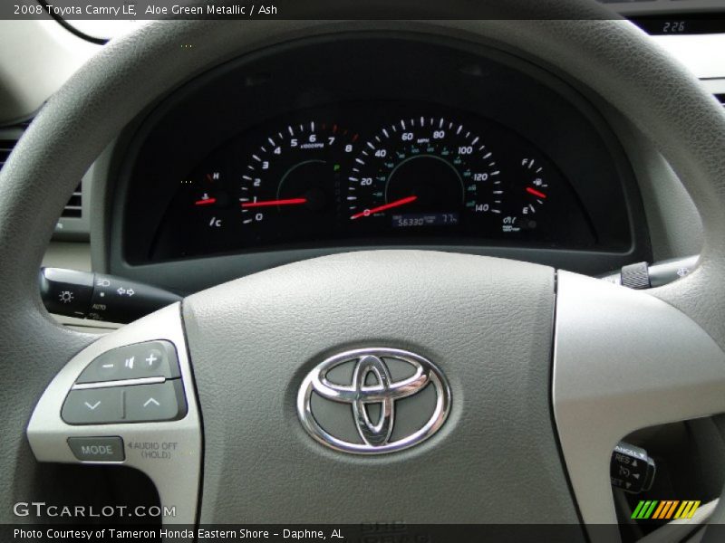 Aloe Green Metallic / Ash 2008 Toyota Camry LE