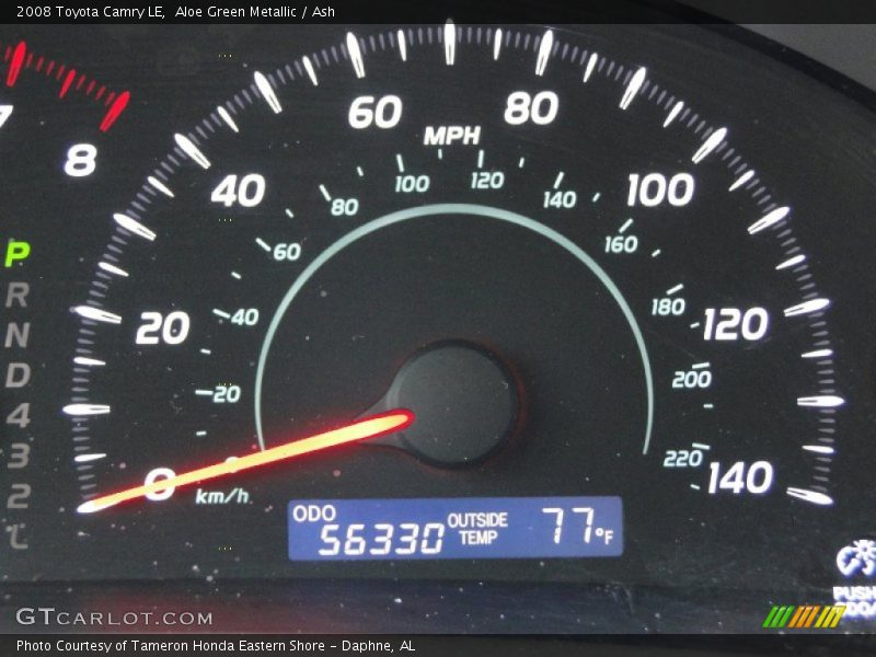 Aloe Green Metallic / Ash 2008 Toyota Camry LE